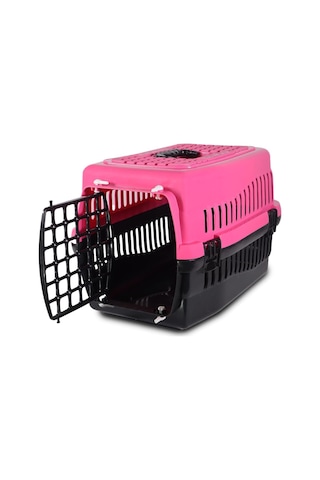 Modmio Lux Kedi Ve Köpek Taşıma Çantası Dayanıklı Polikarbon 48x32x32 Cm Pembe