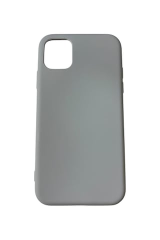 Apple iPhone 11 İle Uyumlu Cappy Silikon Kılıf Sis Mavisi Mavi
