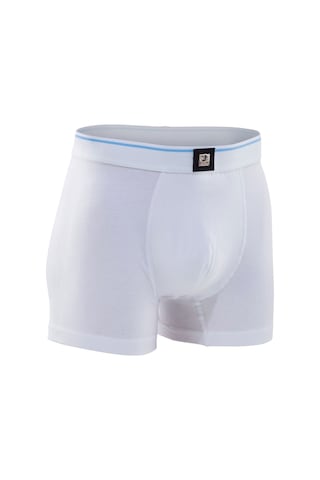 Redzone Pamuk / Lycra Beyaz Erkek Boxer Beyaz