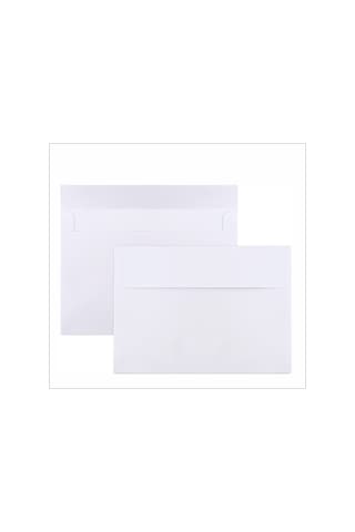Davetiye Zarfı Beyaz Zarf 1000 Adet 12x18 Cm