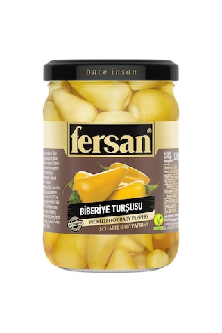 Fersan Biberiye Ve Yakan Biber Turşusu 370 Cc 2 Li Set