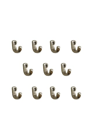 Cntma Tekli Bijuteri, Dekor Askısı - Nikel, 100 Adet, 10x18x22 Mm