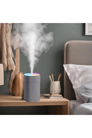 400 Ml Ultrasonik Hava Nemlendirici Buhar Makinesi Ve Aroma Difüzörü