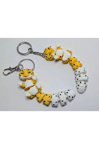 3d Baskı Hareketli Leopar Anahtarlık Eklemli Sevimli Leopar Figürü Çok Renkli 3d Baskı Hareketli Leopar Anahtarlık Eklemli Sevimli Leopar Figürü Çok Renkli