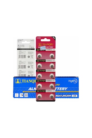 Tıanqıu 200 Adet 377 Lr626 Ag4 Saat Pili