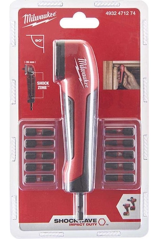 Milwaukee Shockwave Vidalama Köşe Adaptörü