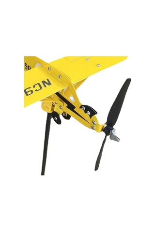 Pazly Weathervane Uçak Uçak Suntek Rüzgar Gülü Demir Bahçe Ld