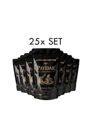 Payidar Nitelikli Türk Kahvesi 25x 100gr