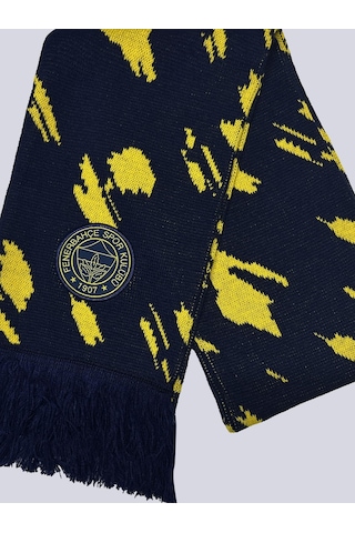 Fenerium Çocuk Brush Kaşkol Atkı Lacıvert-sarı