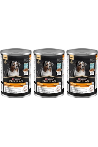 Pro Plan Balıklı Yetişkin Köpek Konservesi 400 Gr 3 Adet