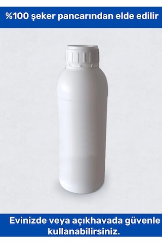 %100 Doğal Saf Temiz Çevre Dostu Sıvı Koku Yapmayan Bioethanol Şömine Yakıtı 1 Litre