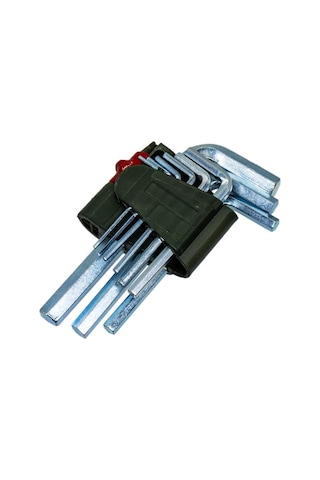 Master 530285 Kısa Hex Allen Anahtar Takımı 9 Parça