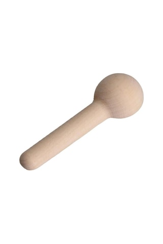 Bambu 6'lı Baharat Kaşığı Yuvarlak Uçlu Bambu Kaşık