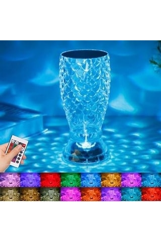 Buffer Balık Süzgeç Model Usb Şarjlı Kumandalı 16farklı Işık Mod