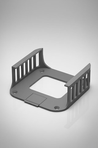 Mac Mini M4 Masa Montaj Aparatı Gri Vesa Uyumlu