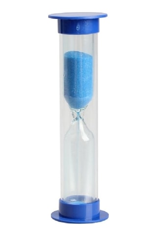 Mini Plastik Kum Saati. Tabu Oyun Için Saat 8 Cm Boyutlu - 3 Adet N11.42271