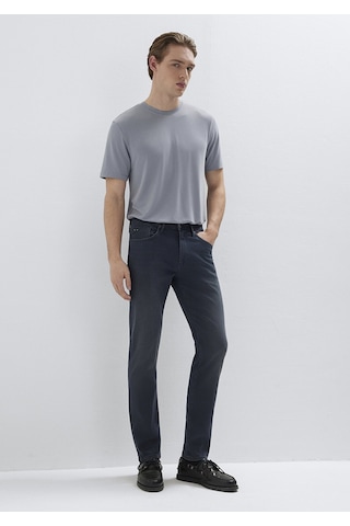 Mavi - Marcus Pro Sport Koyu Puslu Mavi Jean Pantolon 00351a1739 Koyu Mavi