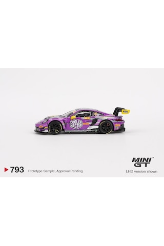Mini Gt Porsche 911 Gt3 R 27 Hubauto Racing 2023 Fıa Gt World Cup 70th Macau Grand Prix 793 Çok Renkli