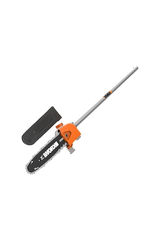 Worx Wa0222 Wg186e.1 İle Uyumlu 25cm Teleskobik Uzatmalı Zincirli Dal Budama Başlığı