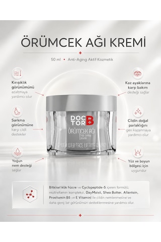 Doctorb Örümcek Ağı Krem 50 ML