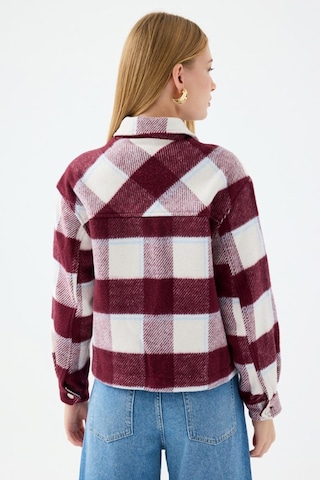 Regular Fit Kadın Gömlek U.kol Burgundy