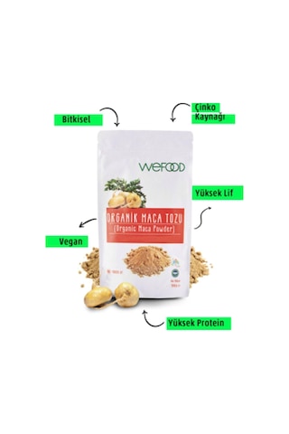 Wefood Organik Maca Tozu 100 gr