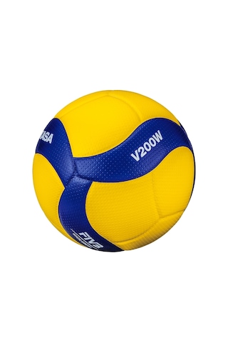 Mikasa V200W No 5 FIVB Onaylı Voleybol Topu Mavi Sarı Mavi - Sarı