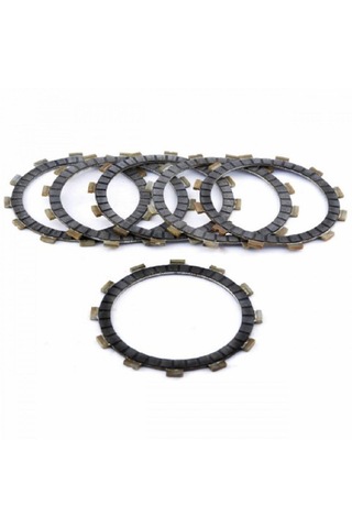 Xf 200 - Chopper 200 - Cross 200 Debriyaj Balatası 6'lı 12 Tırnaklı 1set