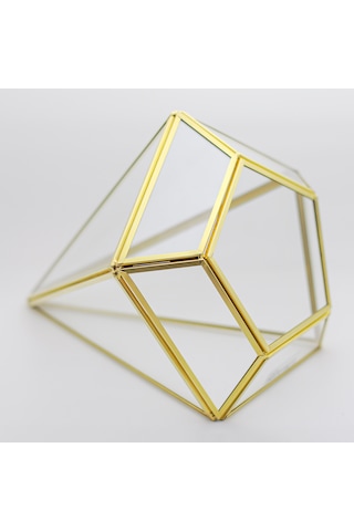 Cam Fanus Geometrik Teraryum Diamond
