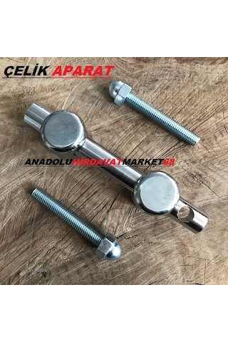 Çetin Demir Kapı Emniyet Aparatı Metal Kapı Asma Kilit Takma Apar