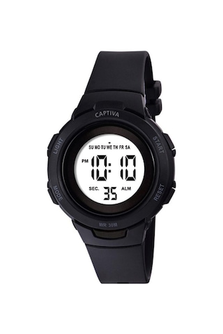 Captiva Digital 3 Atm Suya Dayanıklı Işık+alarm+kronometre+takvimli Çoçuk Kol Saati Cp.yn.25.01