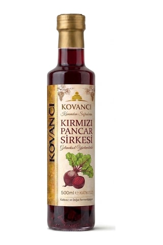 Kırmızı Pancar Sirkesi 500 Ml-katkısız & Doğal Fermente