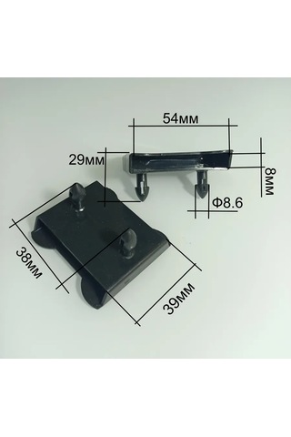 Shustov And Ko Latohalter Merkezi Montajlı 53x8 Mm 329210616 Siyah