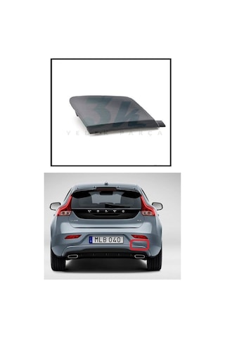 Volvo V40 Arka Tampon Çeki Demir Kapagi 376007133