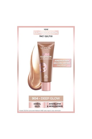 L'Oréal Paris Glotion All-In-One Doğal Işıltı Kapatıcı 904 Deep Glow