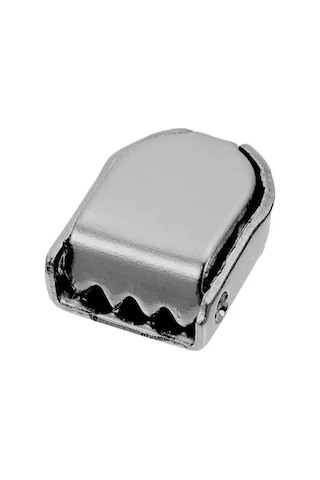 Ayakkabı Bağcık Klipsi Gümüş Metal 30 Adet Gümüş