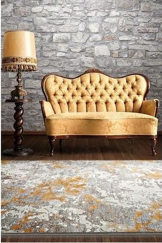 Bahariye Craft Modern Yolluk 8603 Bej Sarı 150x230 Ölçü BEJ