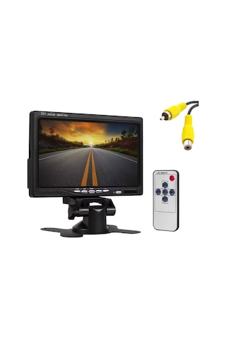 Geri Görüş Ekranı 7" Tft Lcd Dijital Monitör 2 Kanal 480p-1653