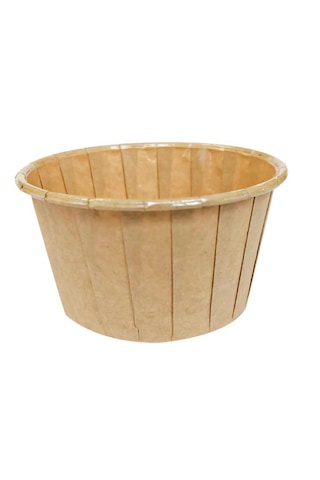 50 Li Kraft Muffin Cupcake Kalıbı Kek Kapsülü Naturel Kek Kalıbı , Safari Konsept , Airfryer Uyumlu Acı Kahverengi