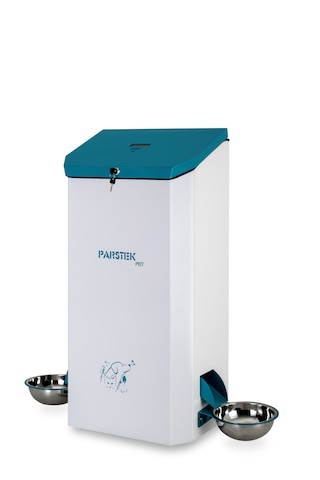 Parstek Pet Otomatik Mama Makinesi Çift Çıkış 17 KG