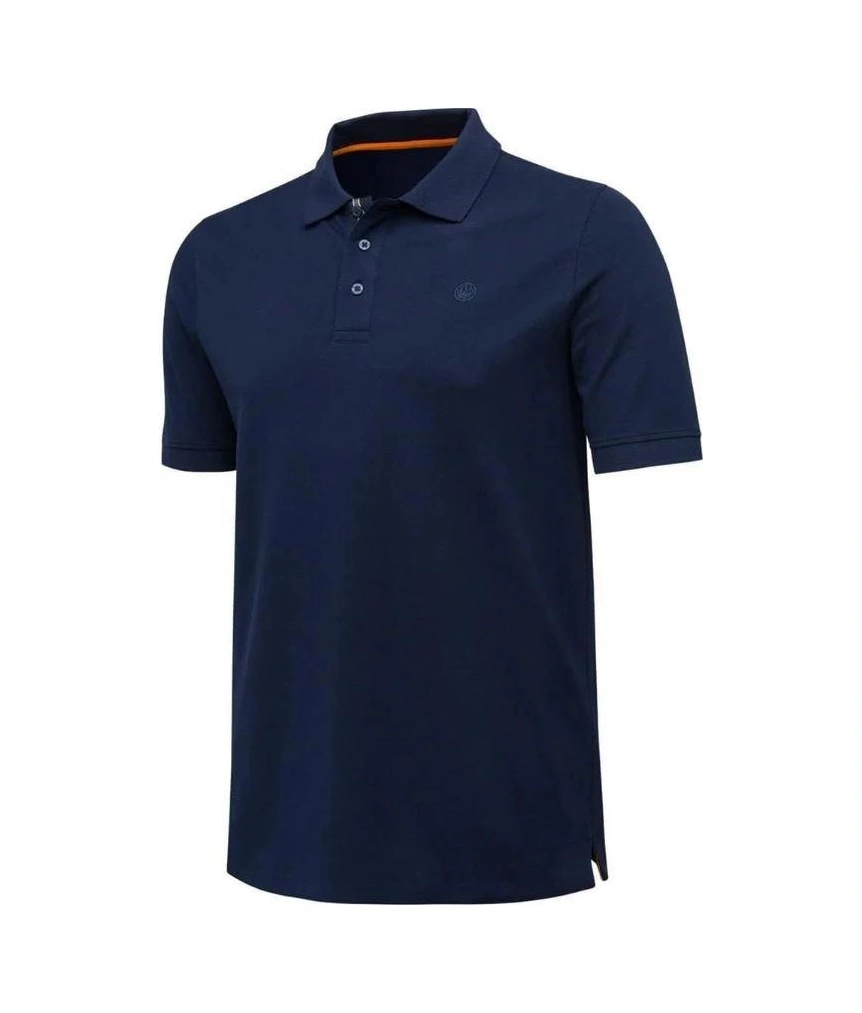 Beretta Lacivert Polo Yaka T-shirt Large