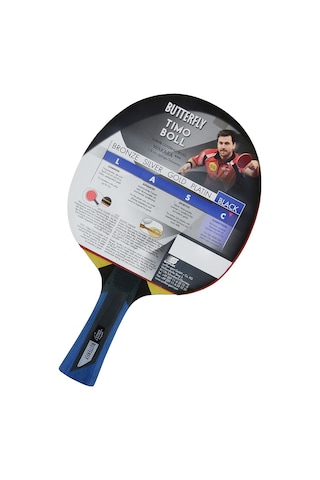 Butterfly 85031 Boll Black ITTF Onaylı Masa Tenisi Raketi