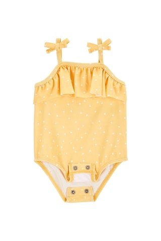 Carter's Kız Bebek Kız Bebek Mayo Sarı