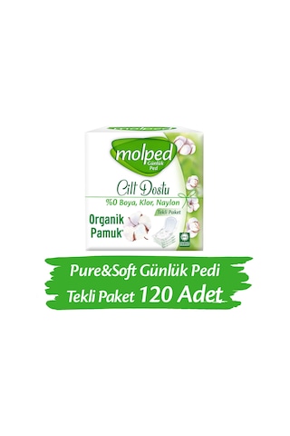 Molped Pure&Soft Günlük Pedi Swli 120 Adet