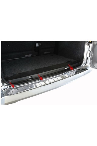 Fiat Fiorino Arka Tampon Eşiği Krom 2008 ve Sonrası N11.5231