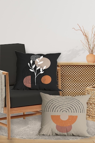 Belle Benoit Baskılı Dekoratif 4'lü Koltuk Kırlent Kılıfı Desen47