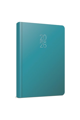 Gıpta 2026 Günlük Çizgili Ajanda 17x24 Cm 107-eck Turkuaz Turkuaz