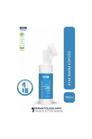 Tto X Aplikatörlü Köpük Ayak Bakım Şampuanı 150Ml