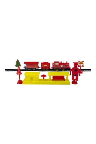 Uj Toys 26 Parçalı İstasyonlu Pilli Tren Seti Uj6105