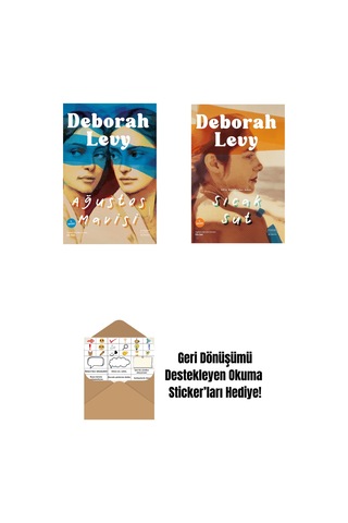 Ağustos Mavisi + Her Şeyi Gören Adam + Okuma Sticker'ları
